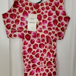 Fabletics reversible valentines day set